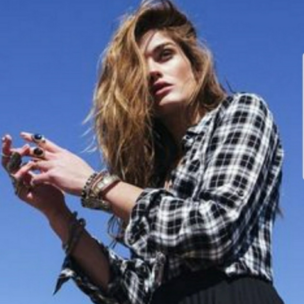 Rails Hunter Plaid Check Button Down Shirt